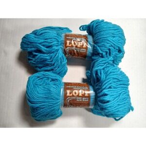 NEW Vintage Reynolds LOPI Icelandic 100% Sheep's Wool Yarn  AQUA BLUE